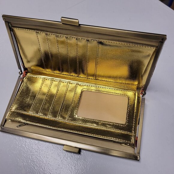 Butterfly Wristlet Wallet Purse Clutch Purse - Picture 3 of 7